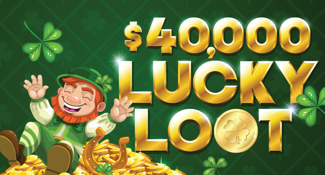 $40,000 Lucky Loot Slot Tournaments